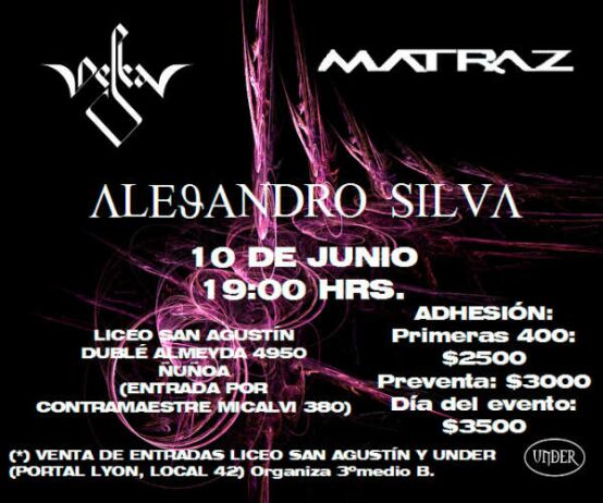 Matraz, Delta y Alejandro Silva